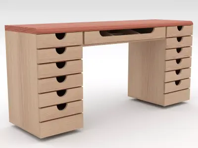 Office Table 3D model