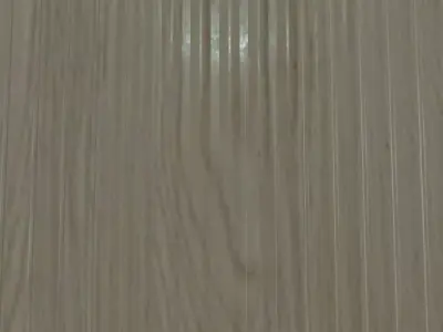 Fluted Wood Architectural Wall Panels 3D model