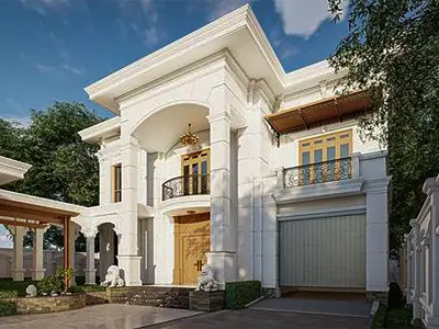 Neo-Classical Villa  3D model