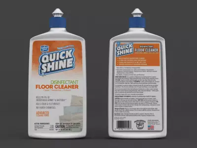 Floor Cleaner 3D model
