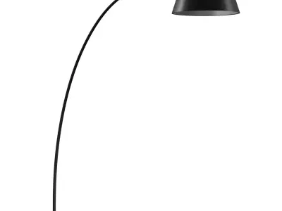 Floor lamp Chop black 3D model