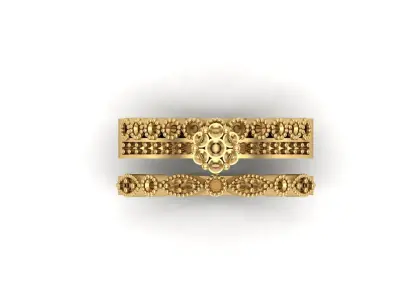 Jewelry ring 163 3D print model