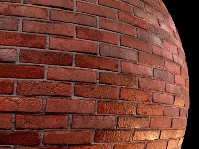 Wall Brick Design-07-PBR-2K-4K Texture