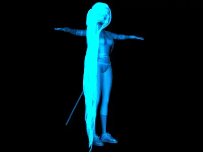 Cheetah DC Superhero Girls 3D model