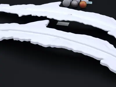 DEATH VALLEY WINTER PATH 001 2025 3D model