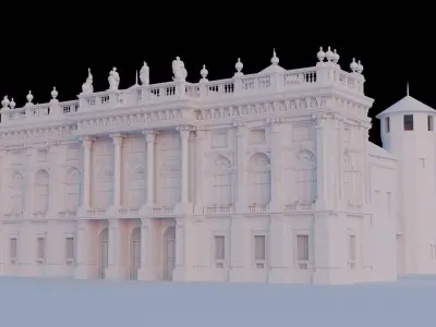 Palazzo Madama - High-Quality 3D model