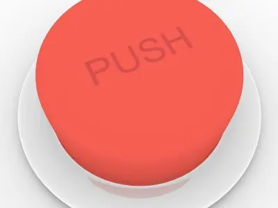 button 3D model