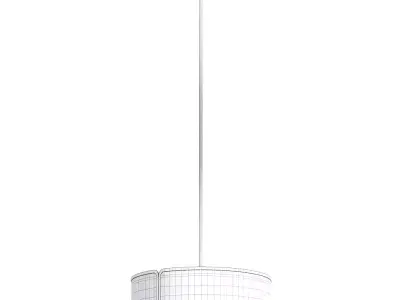 PDQ Zen Pendant Light Low-poly 3D model