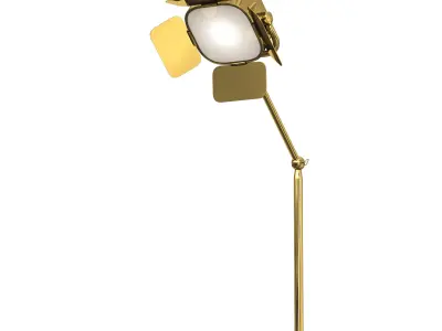 Flamingo Reading Lamp 3D model