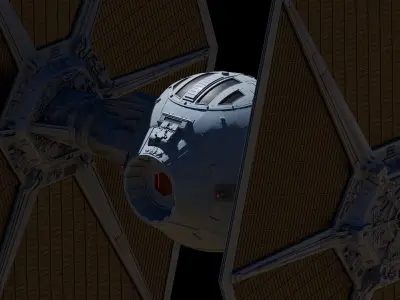 TIE Fighter 3D model