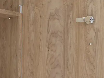 Wooden Cabinet 22 3D model