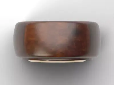 Vintage clock Low-poly 3D model