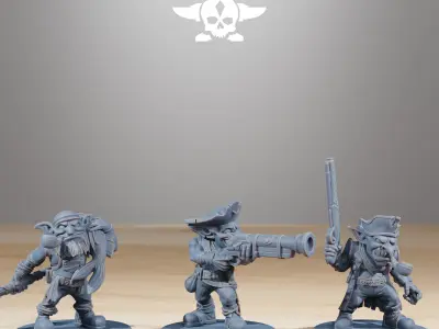 Gobs Pirates 3D print model