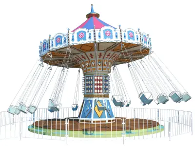 Funfair Ride 3D model