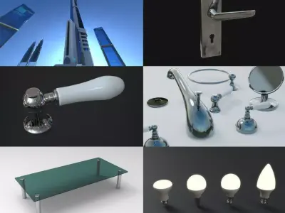 Architectural 3D Model Mega Pack Texture