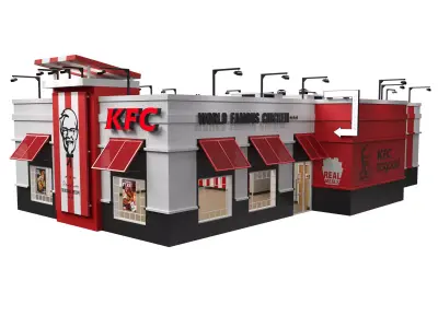 KFC Building 3D model