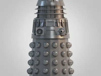 New Series Dalek - High Res 3D model