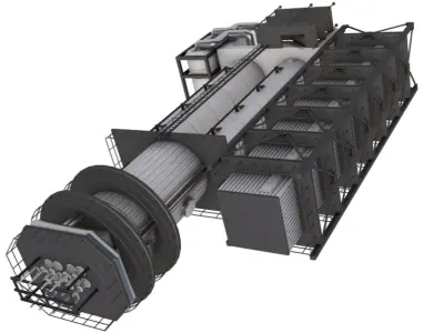 Refinery Module 3D model