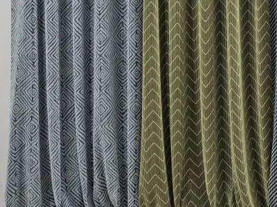 Curtain 335 3D model