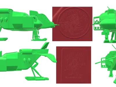 3D Print Model All Funko briefing Aliens Colonial Marine USCM 3D print model