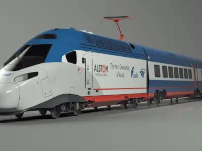  Amtrak Alstom Avelia Liberty Train 