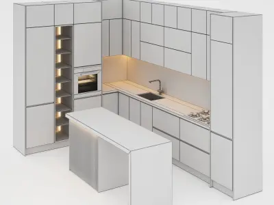 kitchen 07 3D model