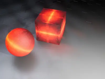 Lava 3 PBR Material Texture Texture