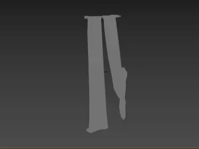 Curtain 3D model 18