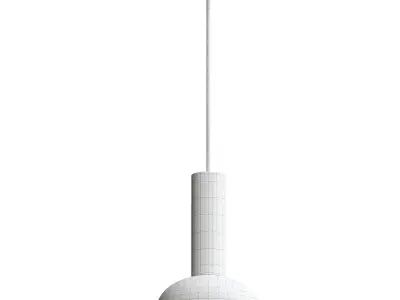 Combi Pendant with Glass Ball 3D model