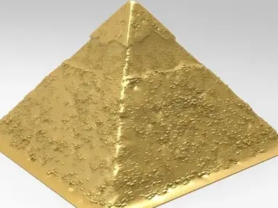 Pyramid of Khafre Design 3D print model