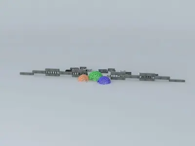 Burning Man 4 30 %26 Esplanade Free 3D model