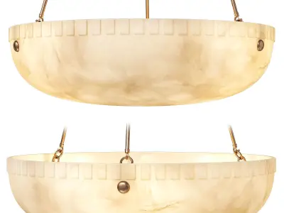 Urban Archaeology Alabaster Bowl UA0607HL 3D model