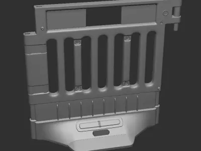 PLASTIC CONSTRUCTION BARRIER 3D print model
