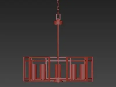 Marco 8 Chandelier 3D model