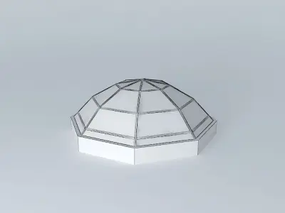 Skylight octahedral Free 3D model