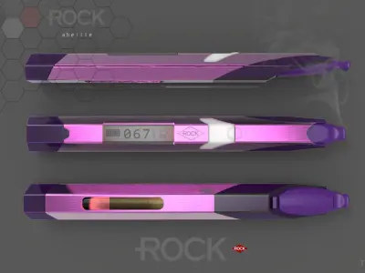 Rock Vapor Abeille Free 3D model