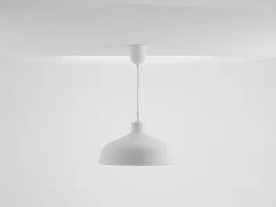 Ranarb pendant light with shade 3D model