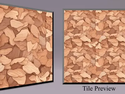 Cartoon Wood Textures Pack 14 - 10x PNG  Texture