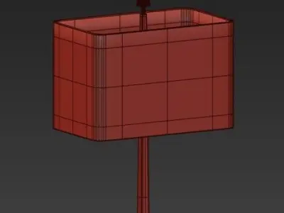 Finley Floor Lamp Arteriors 3D model