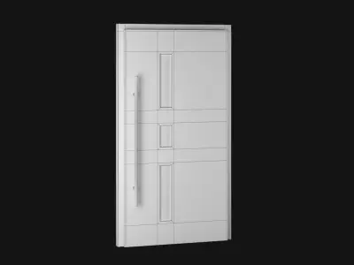 Collection of Gate Window and Door 3D model