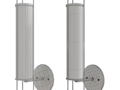 Jamie Young Italo Wall Sconce Low-poly 3D model