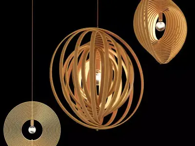 Lamp Abruzzo Pendant 3D model