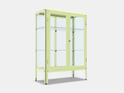 FABRIKOR Glass-door cabinet 1 Low-poly 3D model