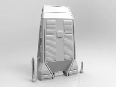 Spaceship Astral Platypus Series A 3D print model