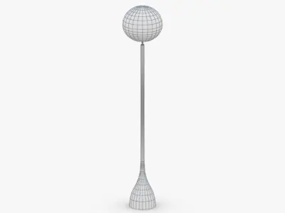 1448 - Floor Lamp Low-poly 3D model