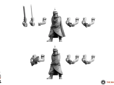 Valour Korps - Sergeant Reinhard 3D print model