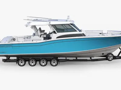  Grady White Canyon 456 Boat and Trailer 