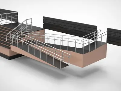 Entrance group 3D model