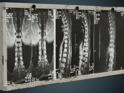 Lightbox 1B Low-poly 3D model