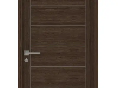 Door-030 modern interior door 3D model